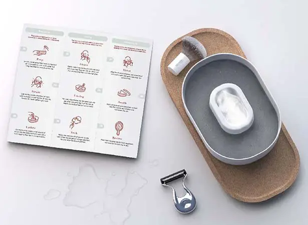 Abode Shaving Kit Concept for The National Health Service (NHS) by Ella Maisie Stephenson