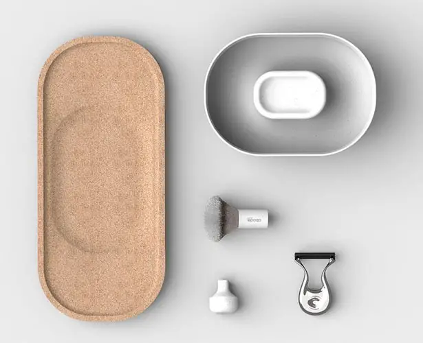 Abode Shaving Kit Concept for The National Health Service (NHS) by Ella Maisie Stephenson