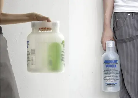 absolut vodka dual package