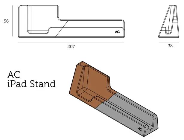 AC iPad Stand by Alex Casabo