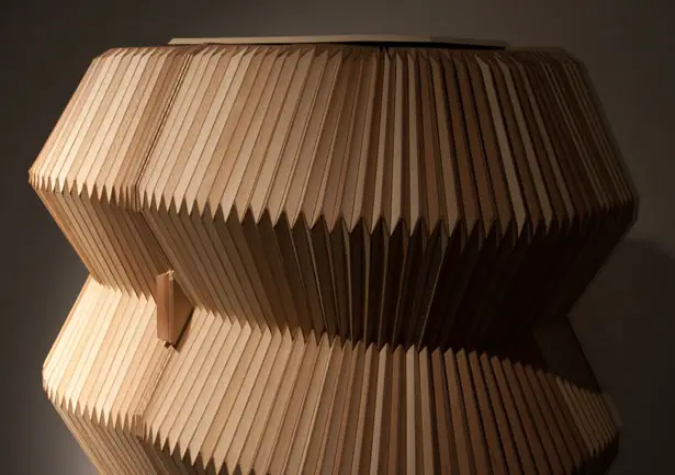Accordion Cabinet by Elisa Strozyk