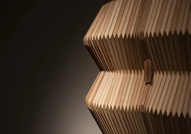 Accordion Cabinet by Elisa Strozyk