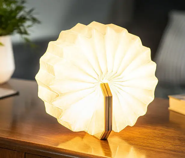 Accordion Sculptural Lamp