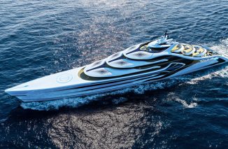 Hydrogen Powered Acionna Cruising Megayacht Concept for Zero-Emission Luxury