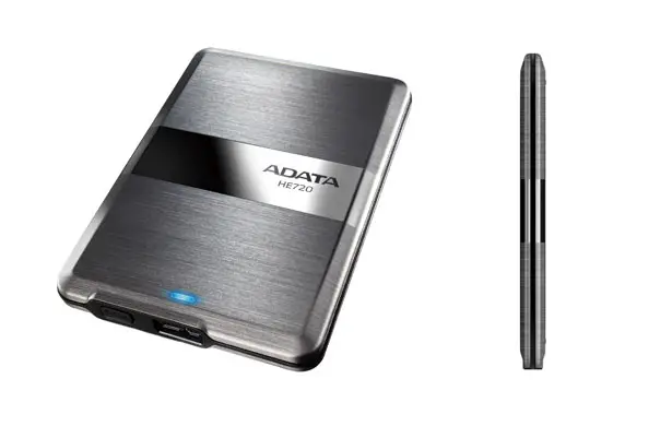 ADATA DashDrive Elite HE720 Slimmest USB 3.0 External Hard Drive