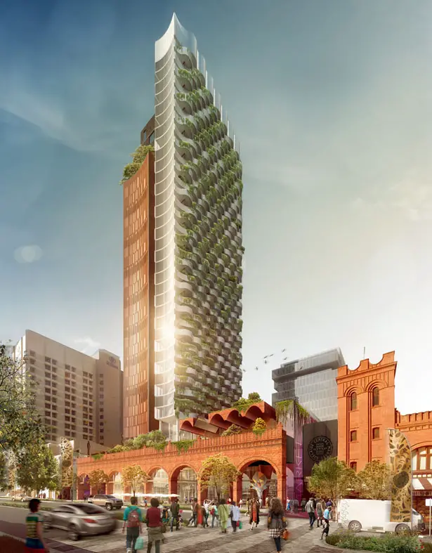 Winning Scheme of Adelaide's Central Market Arcade Redevelopment