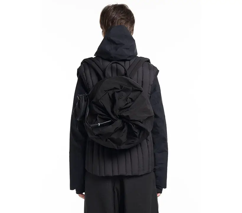 Adria Infinity Black Backpack by Cote&Ciel