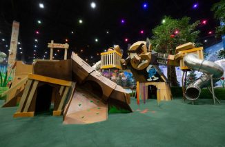 Adventures in Smurfs Village Kid’s Playground by Crooked Design Studio
