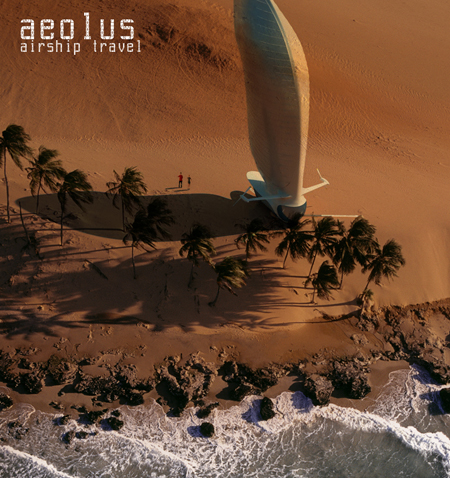 Aeolus Airship Travel Vehicle Concept with Aerodynamic Shape