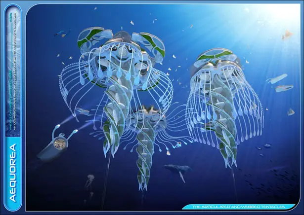 AEQUOREA 3D Printed Oceanscraper by Vincent Callebaut