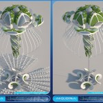 AEQUOREA 3D Printed Oceanscraper by Vincent Callebaut