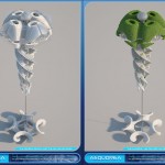 AEQUOREA 3D Printed Oceanscraper by Vincent Callebaut