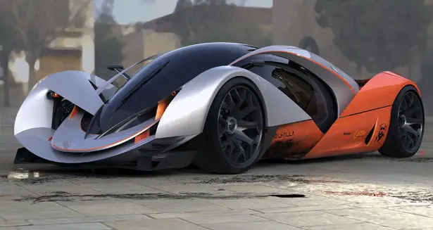 Aero Concept Car by Michal Jelinek
