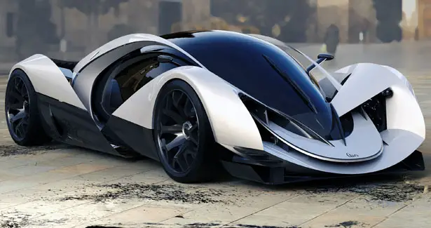 Aero Concept Car by Michal Jelinek