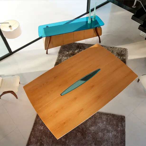 Aero Dining Table by Gerardo Rios Altamirano