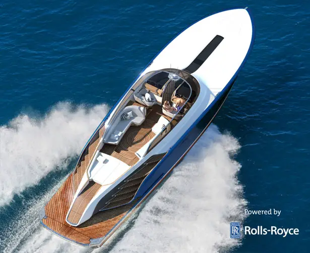 Aeroboat S6 Yacht Is Powered by Rolls Royce