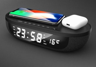 Multi-functional Affordance Alarm Clock Concept Features Qi Wireless Charger