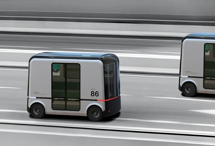 Agora E Autonomous Social Riding EV By Ponti Design Studio