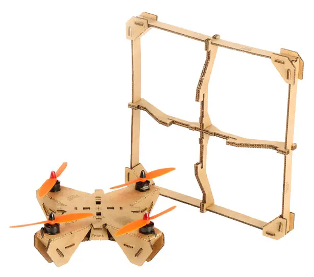 ahaDRONE Kit Cardboard Drone by Srinivasulu Reddy, Gururaj M S, and Himanshu Gupta