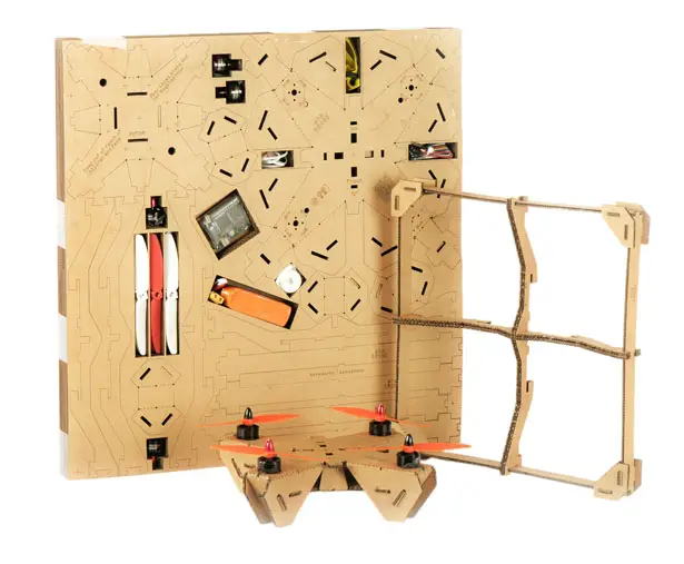 ahaDRONE Kit Cardboard Drone by Srinivasulu Reddy, Gururaj M S, and Himanshu Gupta