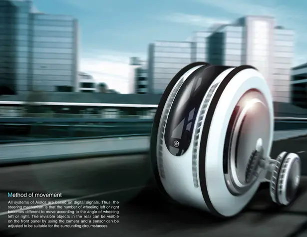 Aiolos : Futuristic Vehicle That Generates Its Own Energy From The Wind