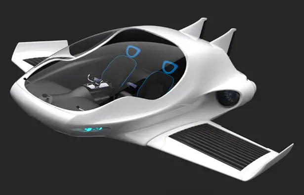 Air-Elf Aircraft Concept Is Able to Take-off or Land Vertically