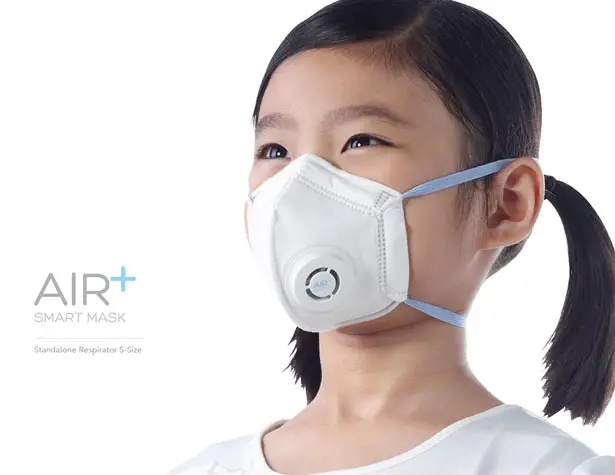 Air+ Smart Mask : Ergonomic Concept Face Mask with Add-on Micro Ventilators System