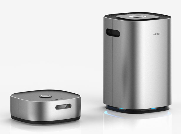 AIRBOT Air Purifier and Vacuum Cleaner in One by Heewong Chai