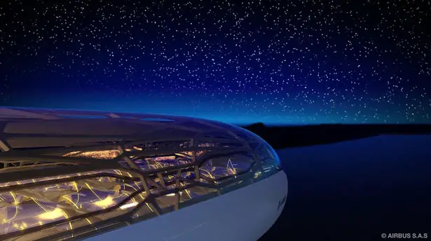 Airbus 2050 Future Transparent Flight