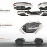 Futuristic Airbus Pop.Up Modular Electric Vehicle Is Designed to Relieve Traffic Congestion