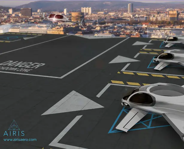 Airis x Design Eye-Q Urban Air Mobility Concept