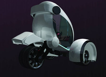 airwaves futuristic car concept