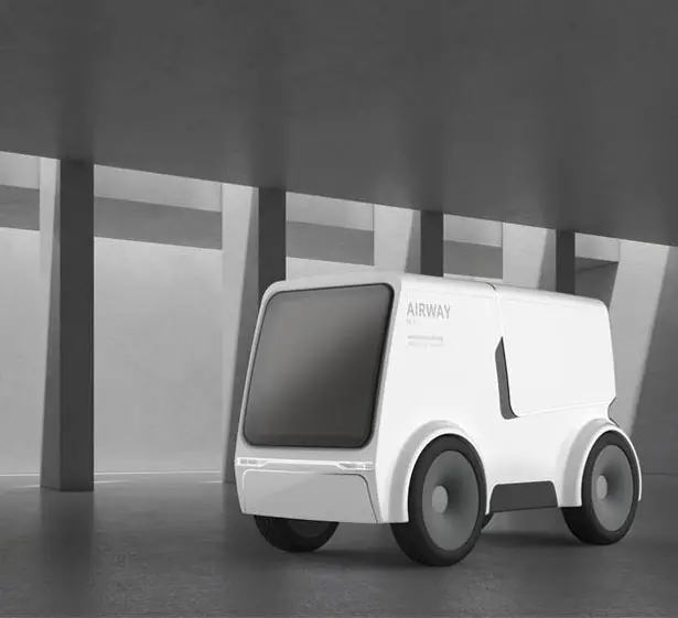 Airway Self-Driving Vehicle That Eliminates Road Micro Dust by Yoo Hyunseok and Hyein Park