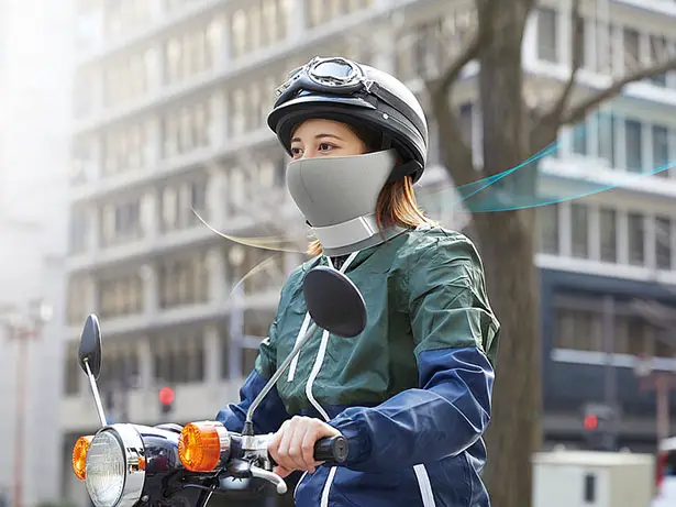 AiryTail - Mask-Shaped Air Purifier - Wearable Air Purifier