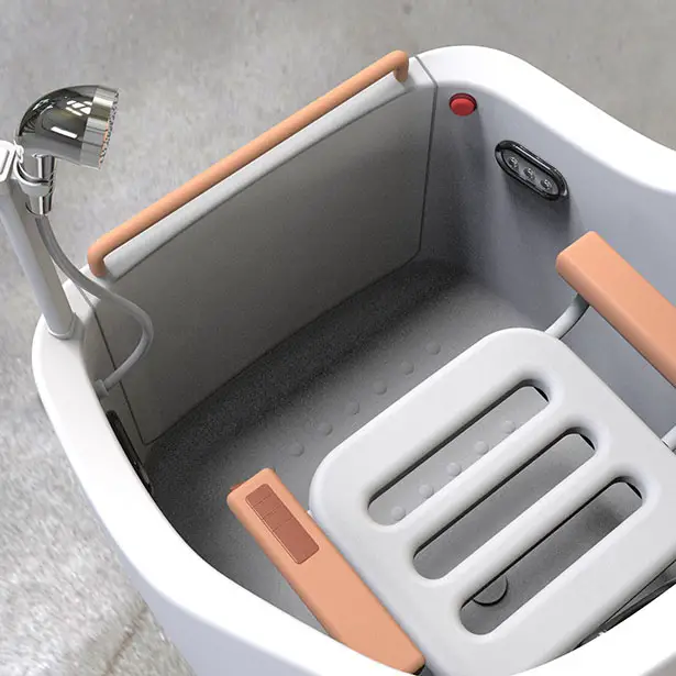 Aiyu Shower Machine for Elderly People by XinYi Chen, Jiahua Liang and Jiaxiang Li