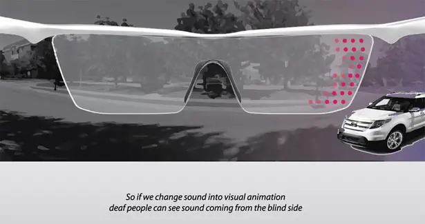 Alarm Glasses for Deaf by Sangjin Joo
