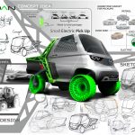 ALEDAN Mini Pickup Truck Concept by Brian Hernan Isabella