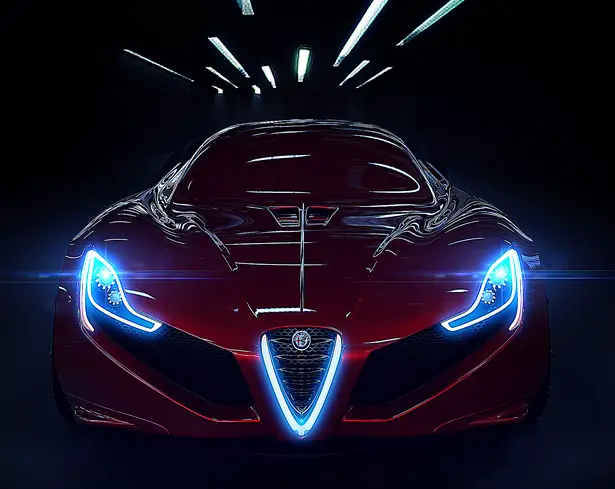 Alfa Romeo C18 Concept Sports Car by Antonio Paglia Design