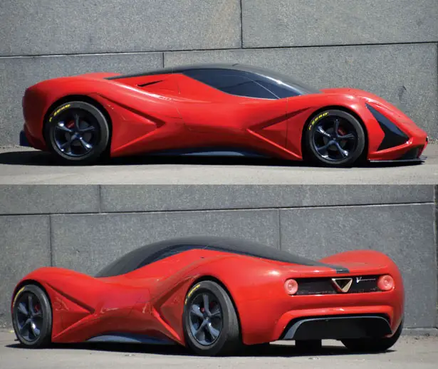 Veemenza Concept Car Is A Design Study Inspired by Alfa Romeo Tradition of Performance-Oriented Lines and Proportions