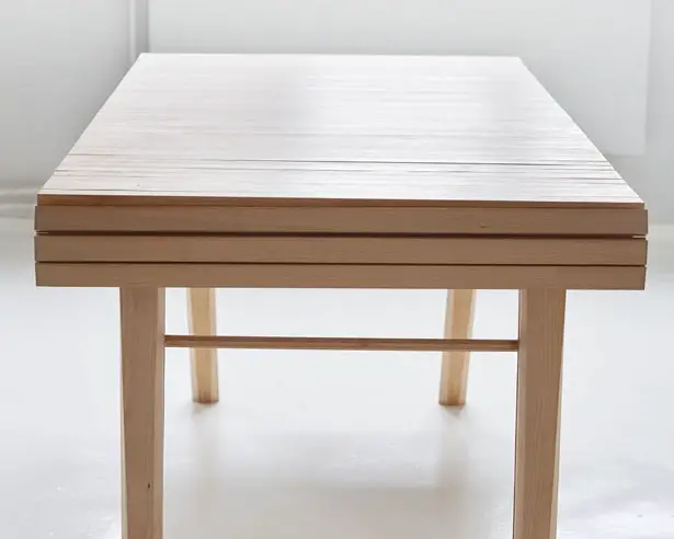 Alfakroll Table by Marcus Voraa