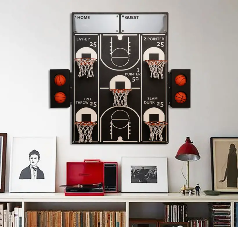All-Star Wall Mounted Mini Basketball Hoop