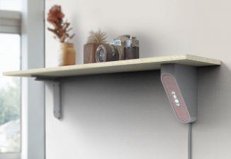 Aloft Speaker Concept Can Be Tucked Under Wall Shelf