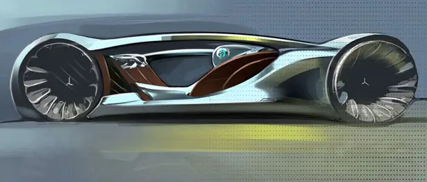 Mercedes-Benz Alpha Concept Car by Rustam Schogenoff
