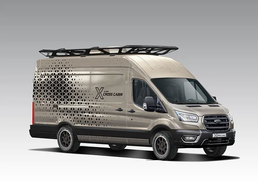 Alpine Cross Cabin Concept Van Features Japanese Aesthetic Interior