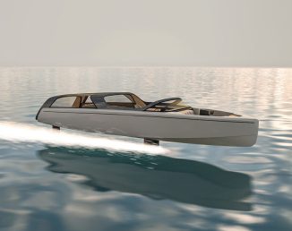 Alte Volare 12m Electric Hydrofoil Tender for Quiet and Comfortable Ride