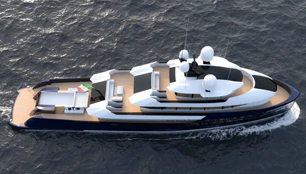 Alvarado Yacht Re-interprets Modern Explorer Yacht