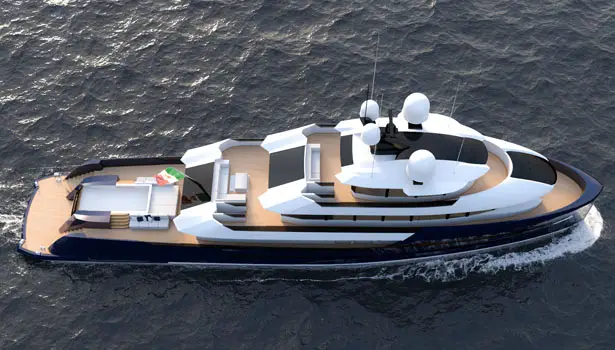 Alvarado Yacht by Antonino Muto, Alberto Franchi, Marco Ferrari, Marco Camotti, and Tommaso Fortuna