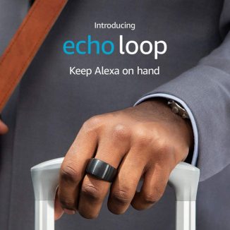 Echo Loop - a Smart Ring with Alexa to Help You Stay On
