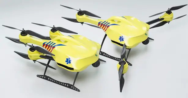 Ambulance Drone by Alec Momont