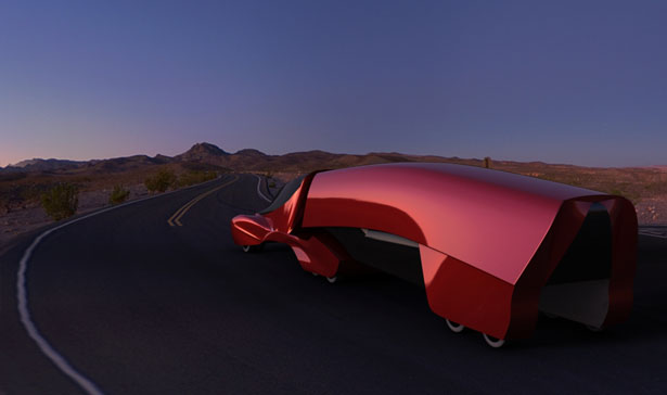 Concept Aero Truck : American Long Haul Truck for 2030 by Josh Shercliff